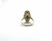 Bague Bague en or jaune 18 ct et argent avec perle, saphirs et diamants 58 Facettes 6491
