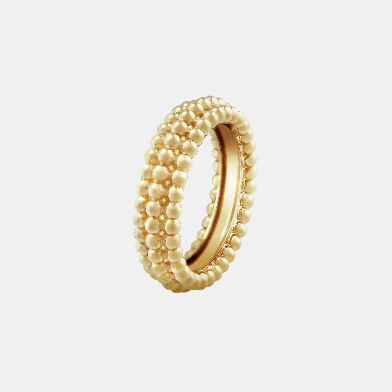 Bague Perlée Or jaune  