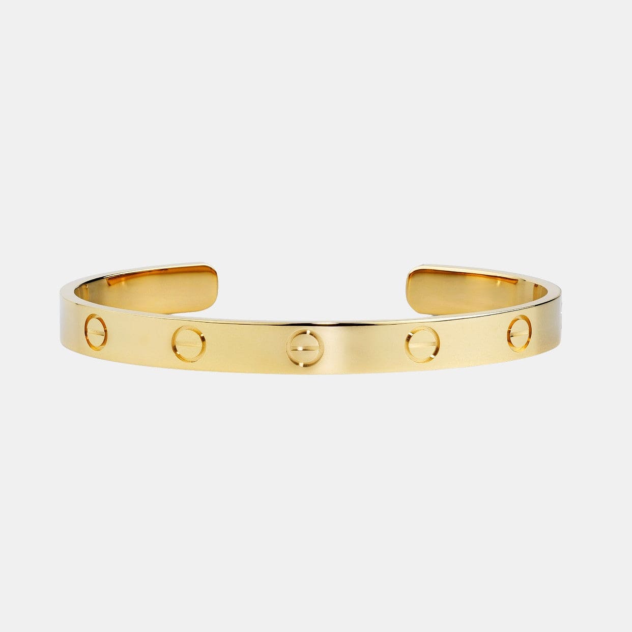 Bracelet Love Or jaune 