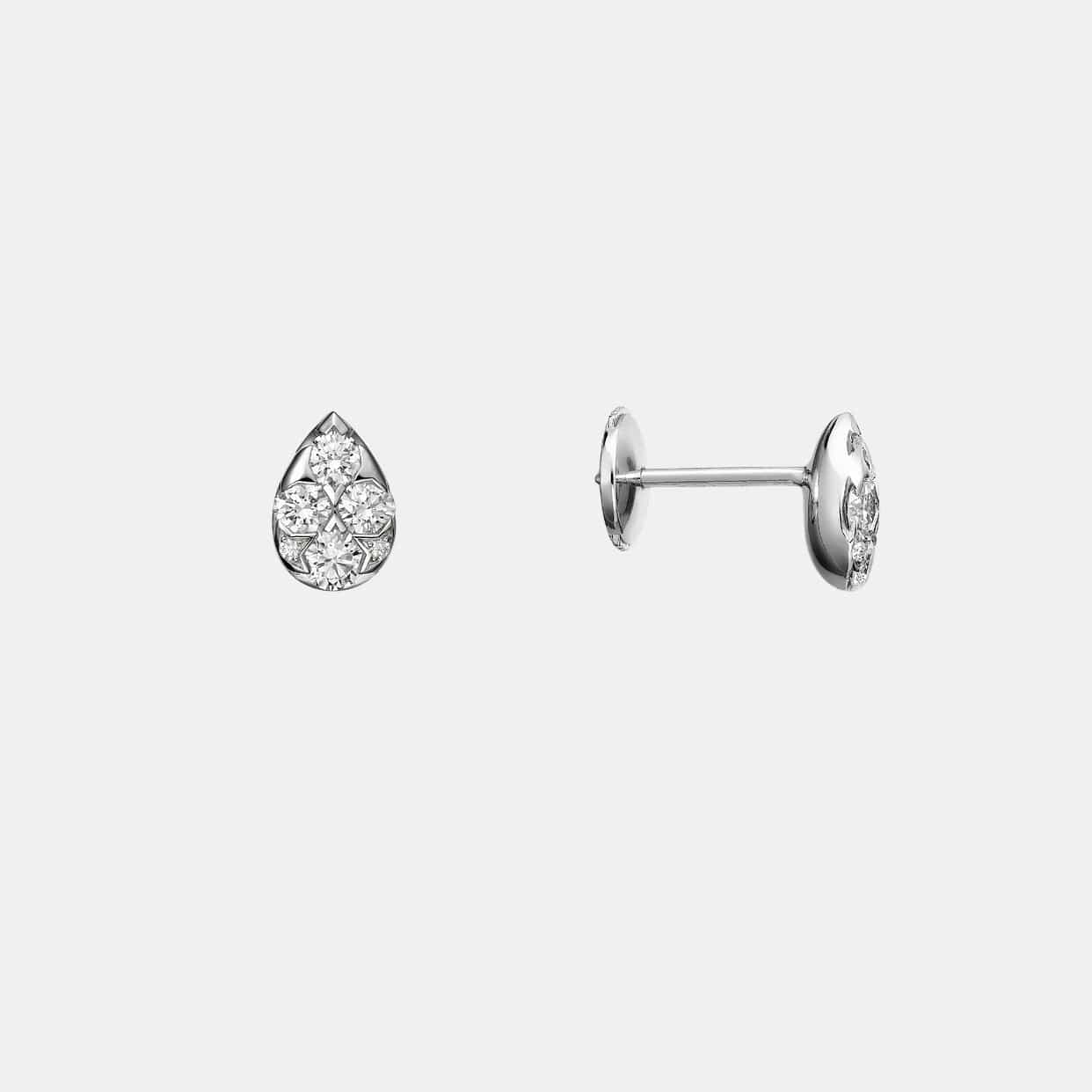 Boucles d'oreilles Étincelle de Cartier Or blanc Diamant