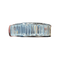 Bague 54 Demi-alliance 13 diamants taille baguette or blanc 58 Facettes 7625 A