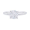 Bague 53 Bague solitaire en or blanc 750 sertie d’un diamant 1,11 ct 58 Facettes 32514