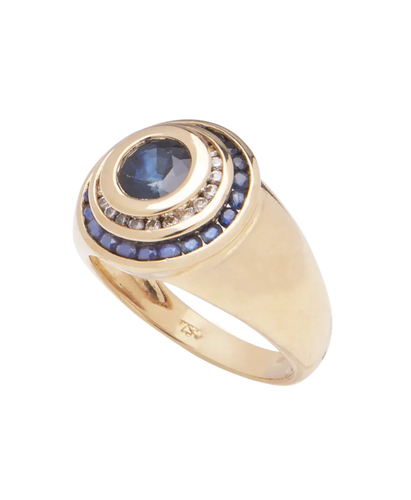 Bague 55 Mariage Saphirs et Diamants - Bague en or jaune 18K 58 Facettes BO230015/MariageSaphirsetDiamants