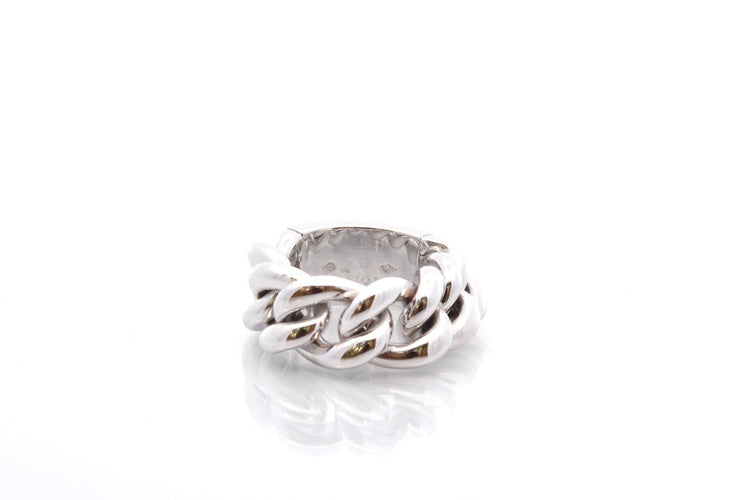 Bague 51 Dior - Bague modèle Gourmette en or 18k et diamants 58 Facettes 26906dv