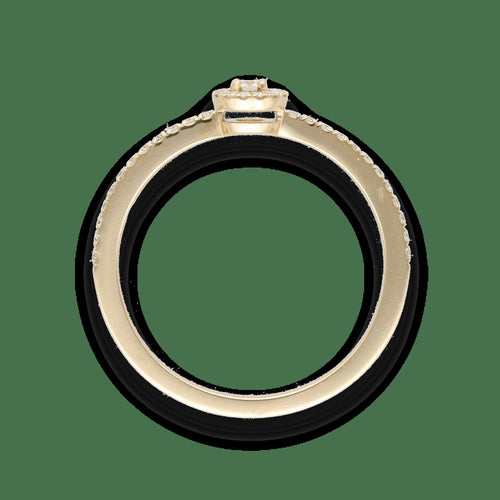 Bague 56 Messika Joy XS - Bague en or jaune 18 carats et diamants 0,20 ct 58 Facettes FB10992