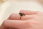Ring 56 Ring - Marquise-cut sapphire ring in 18-carat yellow gold 58 Facettes 3765