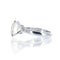 Bague 54 Bague solitaire diamant 7,66 ct en or blanc 18 carats 58 Facettes 2.18849