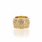 Bague 54 Cartier Nigeria - Bague en or jaune 18 carats et diamants 58 Facettes 2.19342