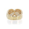 Bague 54 Bague motif panthère en or jaune 18 K et diamants 58 Facettes 2.17639
