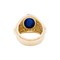 Bague 52 Bague dôme en or jaune 750 sertie d’un saphir cabochon 12,32 ct 58 Facettes 34494