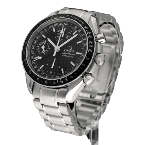Ceas Omega Speedmaster Day-Date - Ceas automat din oțel 39 mm (ref. 3520.50.00) 58 Facettes OMG/SPE/544