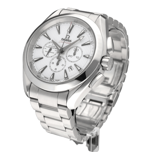 Omega Seamaster Aqua Terra ur - Kronograf 44 mm stål (231.10.44.50.04.001) 58 Facettes OMG/SEA/320