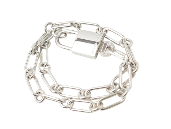Bracelet Hermès AlphaKelly GM - Bracelet en argent 925 58 Facettes 33598