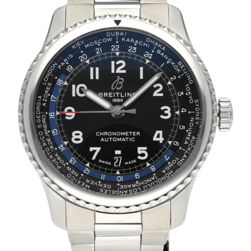 Breitling Navitimer Aviator 8 - Automaattikello terästä 43 mm 58 Facettes BTL/NVT/054