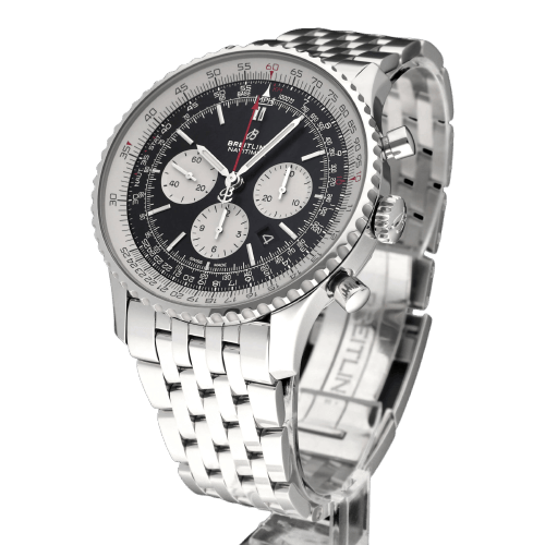 Reloj Breitling Navitimer 01 - Reloj automático ref. AB0127 46 mm acero 58 Facettes BTL/NVT/073
