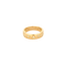 Bague 49 Bague bandeau cœurs en or jaune 18 carats sertie de diamants 58 Facettes 1