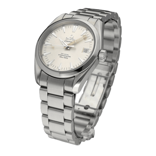 Omega Seamaster Aqua Terra Co-Axial klocka - Stålklocka 36 mm ref. 2504.30.00 58 Facettes OMG/SEA/206