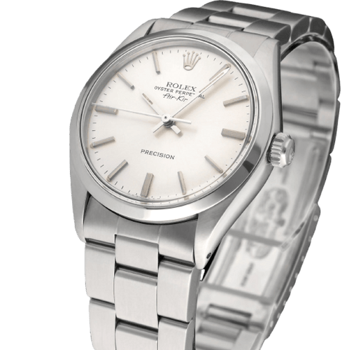 Rolex Air-King Precision klokke - Stålklokke ref. 5500 (1978) 34 mm 58 Facettes ROL/AIK/204