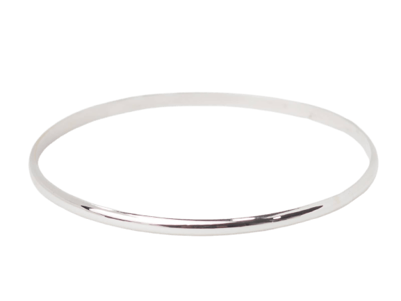 Bracelet Bracelet demi-jonc en or blanc 18 kt 58 Facettes F4855