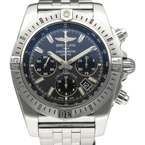 Zegarek Breitling Chronomat 44 - Automatyczny zegarek stalowy AB0115 (2019) 58 Facettes BTL/CHM/076