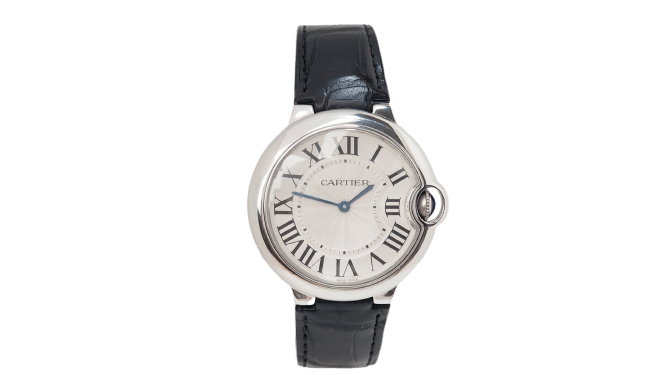 Montre Cartier Ballon Bleu (3005) - Montre 36 mm à quartz 58 Facettes 32810