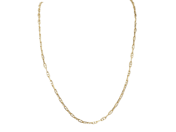 Collier Collier maille marine en or jaune 18 kt 58 Facettes 33380