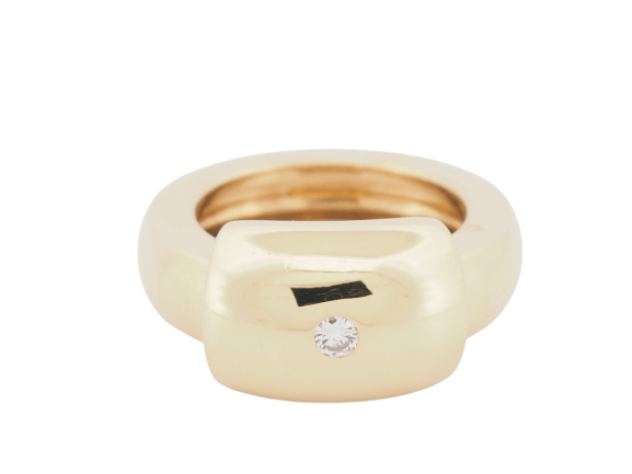 Bague 52 Piaget Dancer - Bague en or jaune 18 kt et diamant 58 Facettes 33300