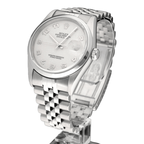 Hodinky Rolex Datejust 16200 - Hodinky 36 mm « Computer Dial » (2001) 58 Facettes ROL/DJ1/1263