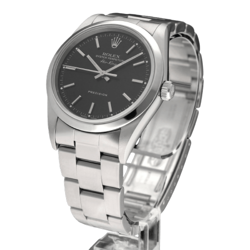 Zegarek Rolex Air-King Precision - Automatyczny zegarek stalowy ref. 14000 (2000) 58 Facettes ROL/AIK/210