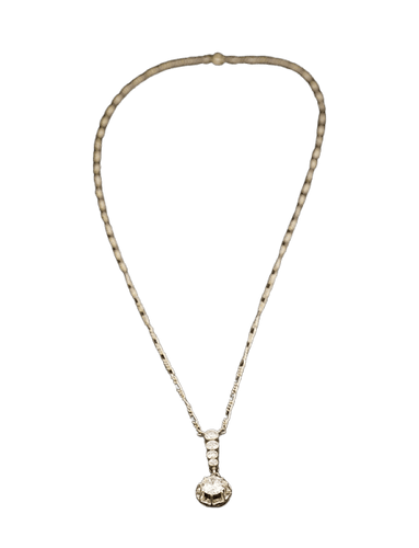 Pendentif Pendentif Art Déco en platine et diamants 58 Facettes C1686