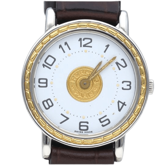 Montre Hermes Montre Sellier 58 Facettes MT40422