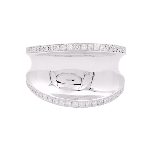 Bague 53 Chopard Impérial - Bague en or blanc et diamants 58 Facettes 34150