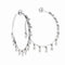 Boucles d'oreilles Dior Coquine - Boucles d’oreilles créoles en or blanc 18 K et diamants 58 Facettes 2.18226