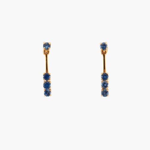 Boucles d'oreilles Boucles d'oreilles Saphir 58 Facettes