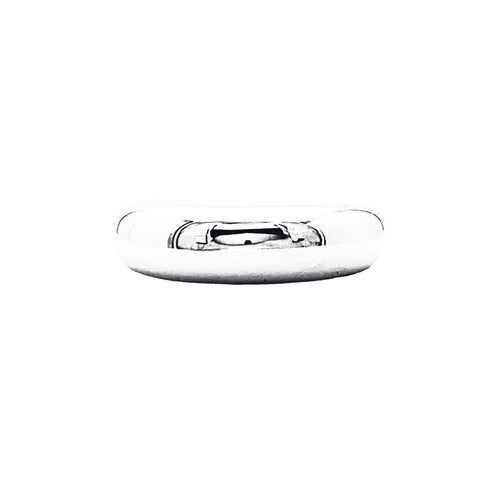 Bague 52 Chaumet Anneau - Bague jonc bombée en or blanc 750 58 Facettes 35249