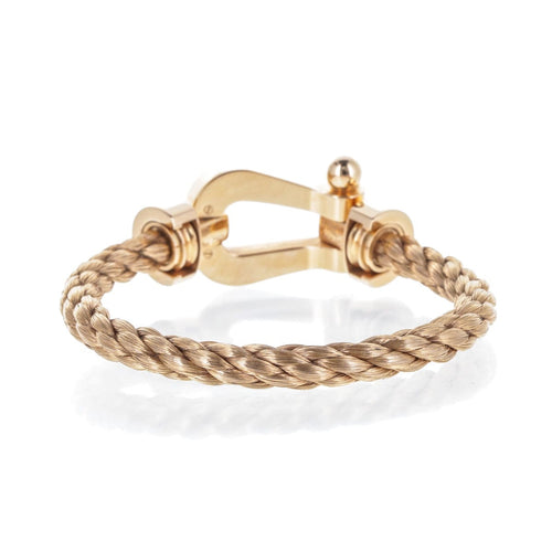 Bracelet FRED Force 10 XL - Bracelet en or rose 18 carats taille 16 58 Facettes 2.19202