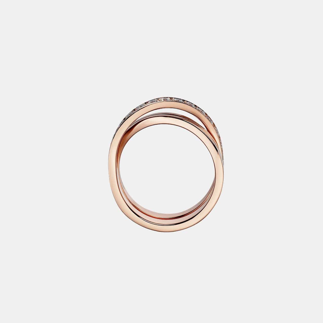 Bague Étincelle de Cartier Or rose Diamant