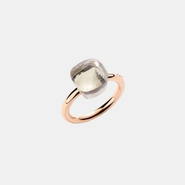 Bague Nudo Or rose Topaze