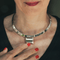 Collier Hermès - Collier Pliage en argent 58 Facettes 50227