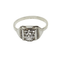 Bague Bague en or blanc et diamant 58 Facettes
