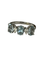 Bague 52 Bague or gris aigues-marines diamants 58 Facettes 4627