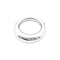 Bague 52 Chaumet Anneau - Bague jonc bombée en or blanc 750 58 Facettes 35249