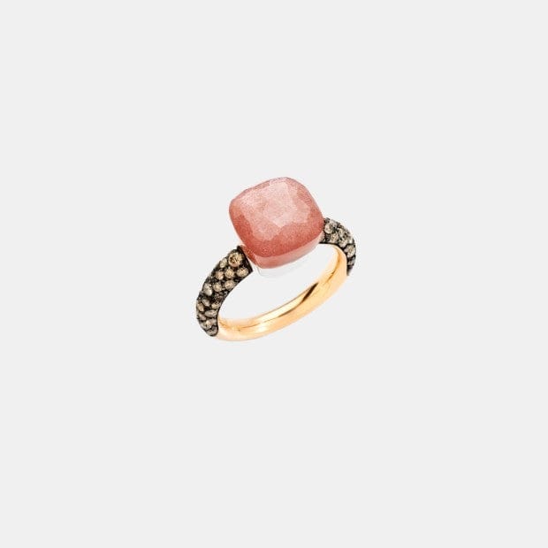 Bague Nudo Or rose Mixte