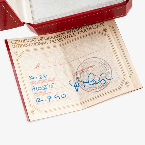 Montre Cartier Tonneau Paris - Montre à remontage manuel en or jaune 18K 58 Facettes 22832