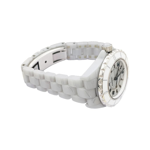 Montre Chanel J12 - Montre en céramique blanche et acier 58 Facettes 35313