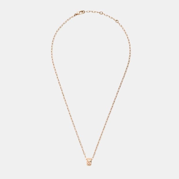 Collier Iconica Or rose Diamant 0.1ct