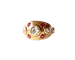 Bague 51 Bague or jaune 18K - Diamants et rubis 58 Facettes