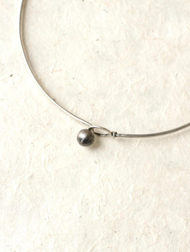 Collier Fabrice - Pevný náhrdelník v Stříbro 800 (léta 1965-1970) 58 Facettes