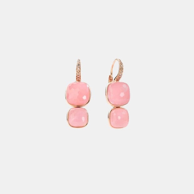 Boucles d'oreilles Nudo Or rose Mixte 31.3ct