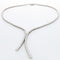 Collier Collier cravate Edouard Nahum en or blanc et diamants 58 Facettes 63700130